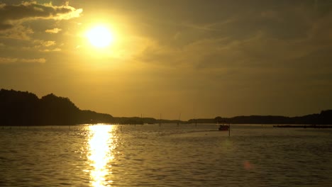 Natural-sunset-over-mangroves-forest-at-estuary-in-Thailand