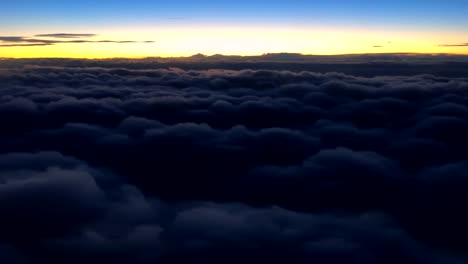 Flying-Above-Cloud-Sunset