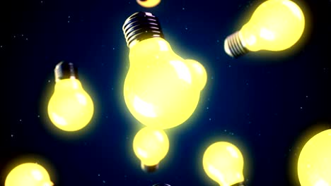 Abstract-CGI-motion-graphics-and-flying-bulbs