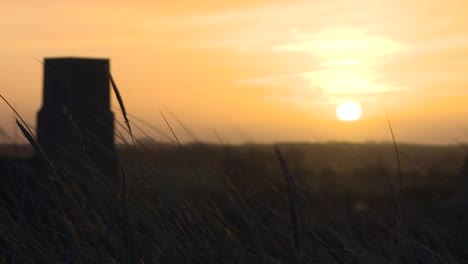 Church-with-Sunset