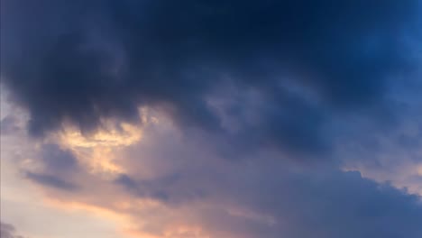 Time-lapse-cloud-and-sky