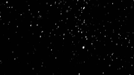 White-Snow-Falling-on-Isolated-Black-Background