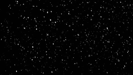 White-Snow-Falling-on-Isolated-Black-Background