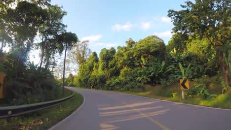 Front-Driving-Plate-:-On-Route-1090-From-Umphang-To-Mae-Sot-District-,-Tak-Province-,-North-Western-Thailand.