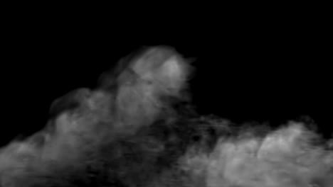 soplado-vapor-vertical-con-subida-de-humo-blanco-en-cámara-lenta-en-negro