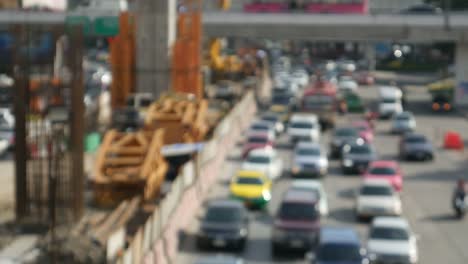 Traffic-in-city-of-Bangkok