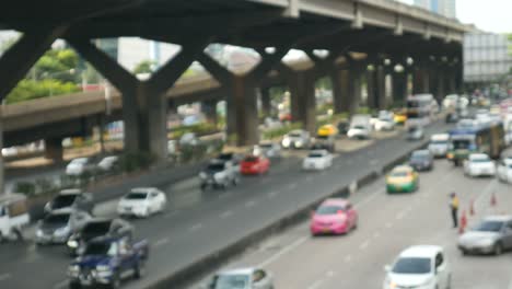 Traffic-in-city-of-Bangkok