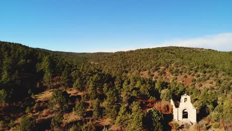 Abandoned-Church-reveal-on-mountaintop.