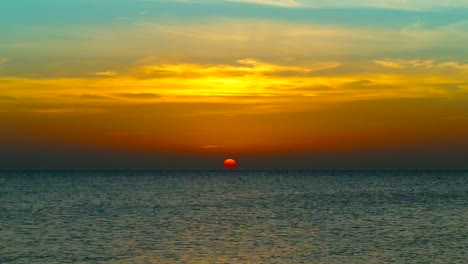 beauty-landscape-with-sunrise-over-sea---timelapse