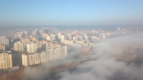 Kiev-in-the-fog-by-the-drone