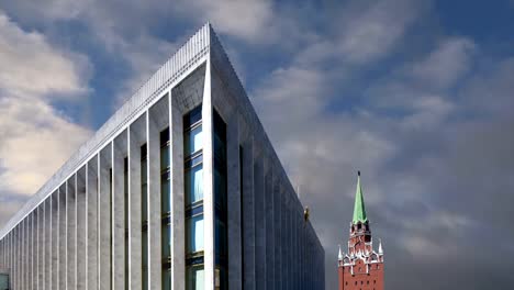 State-Kremlin-Palace against-the-sky.-Inside-of-Moscow-Kremlin,-Russia