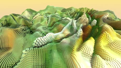 Abstrakte-Luftansicht-der-3D-Metropolitan-City-Animation