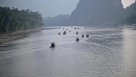 Yu-Long-río-y-montaña-Karst-paisaje