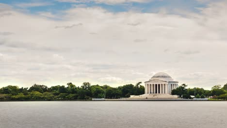 Sehenswürdigkeiten-von-Washington,-District-Of-Columbia.-Das-Jefferson-Memorial