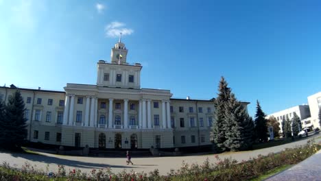 Ukraine-Khmelnytskyi-city-regional-concil-halltime-lapse