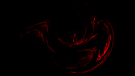 Red-curves-abstract-loop-motion-background