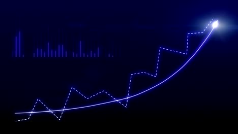 Grafik-Pfeildiagramm-Animation