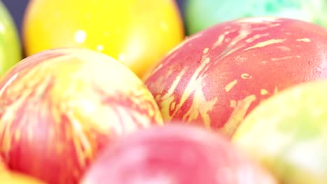 Multi-colored-Easter-eggs