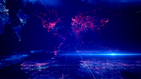 Digital-World-Map-Abstract-Background