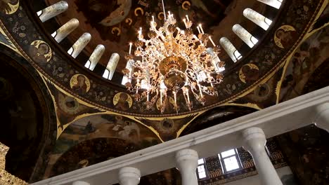 Icons-on-the-dome-of-the-ancient-cathedral.