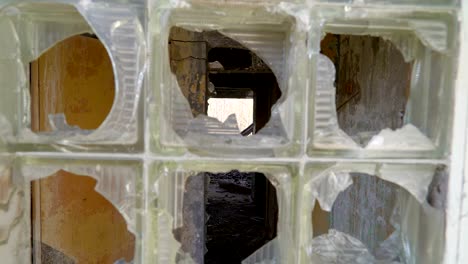 Looking-through-the-window-glass-of-the-house