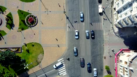 Stadtbild-von-Vinnysia-Stadt-in-der-Ukraine,-Europa