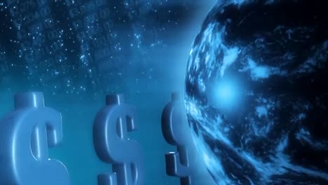 money-dollars-blue-globe-earth