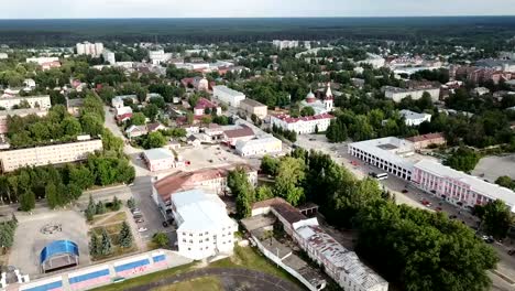 Panoramic-aerial-view-of--city-of-Gus-Khrustalny