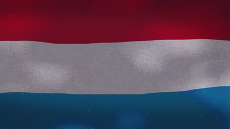 Bandera-Nacional-de-Luxemburgo-agitando