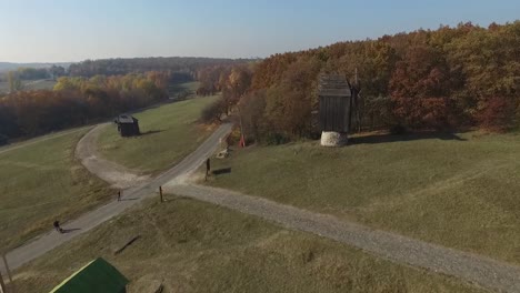 Landschaft-am-Stadtrand-von-Kiew.-Drohne.-Blick-von-oben.-Drohne.