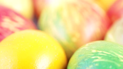 Multi-colored-Easter-eggs