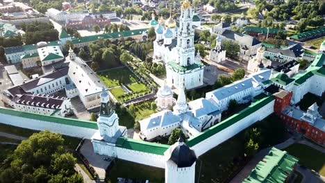 Aerial-view-of-architectural-ensemble-of-Trinity-Lavra-of-St.-Sergius