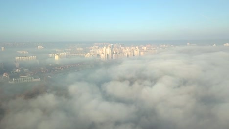 Kiev-in-the-fog-by-the-drone