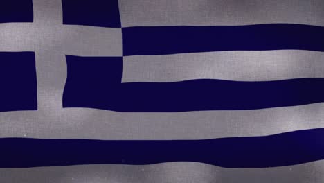 Bandera-Nacional-de-Grecia---agitando