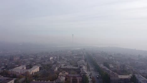 Cloud-of-fog-and-smog-pollution-covers-the-city