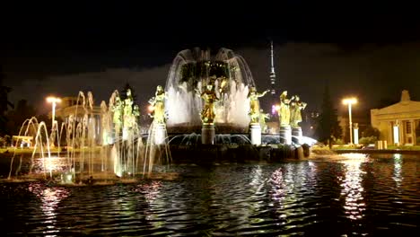 Fountain-Friendship-of-Nations(1951-54,-The-project-of-the-fountain-by-architects-K.-Topuridze-and-G.-Konstantinovsky)----VDNKH-(All-Russia-Exhibition-Centre),-Moscow,-Russia