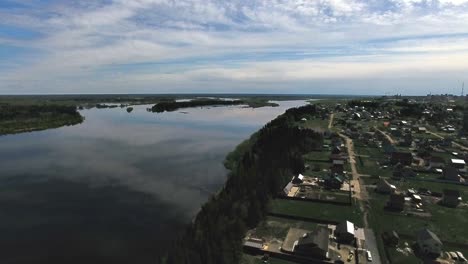 Small-town-on-Banks-of-a-Large-River