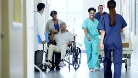 African-American-senior-male-disabled-consult-with-doctor