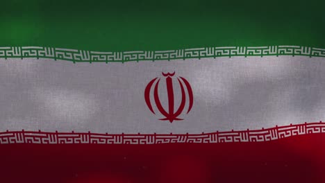 Iran-National-Flag---Waving