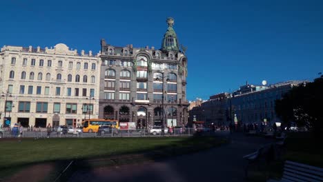 La-cúpula-de-la-casa-de-la-cantante-en-Nevsky-Prospekt