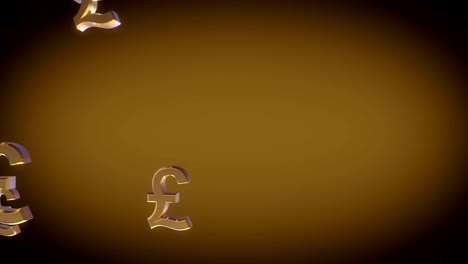 Euro-sign-falling,-3D-animation