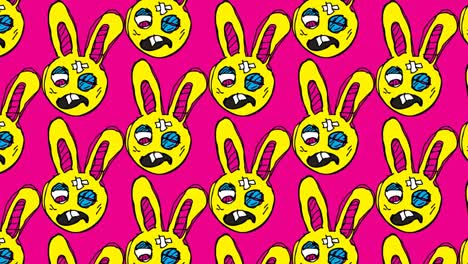 kids-drawing-seamless-background-with-theme-of-rabbit