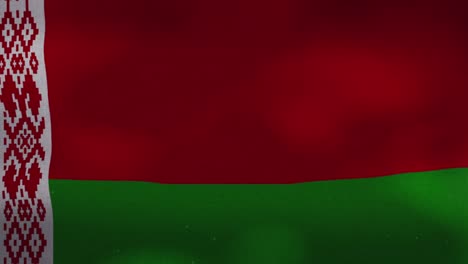 Belarus-National-Flag---Waving