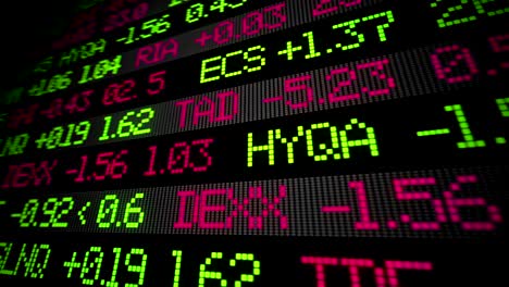 Stock-market-ticker-digital-data