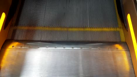 Moving-escalator-steps.-Escalator-in-work.