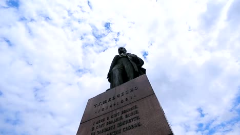 Monument-Taras-Shevchenko-sights-in-Kyiv-of-Ukraine