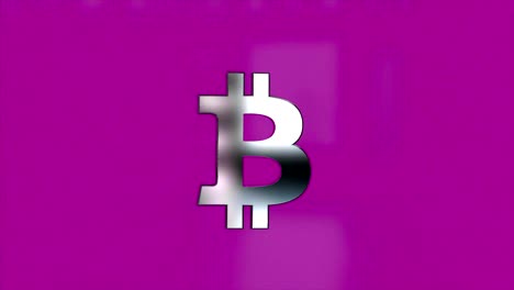 Abstract-animation-of-bitcoin-currency-sign.-Crypto-currency-bitcoin.-Global-internet-worldwide.-purple-background