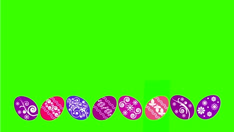 Alternate-appearance-of-Easter-eggs-on-a-green-background