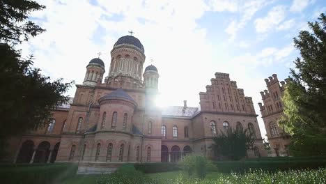 Czernowitz-National-University-Campus-Blick