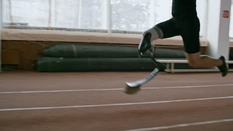 Sportsman-with-Artificial-Fitness-Leg-Running-on-Track